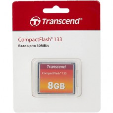Transcend CompactFlash 133 TS8GCF133 8GB CF Card  MLC 133X Memory Card